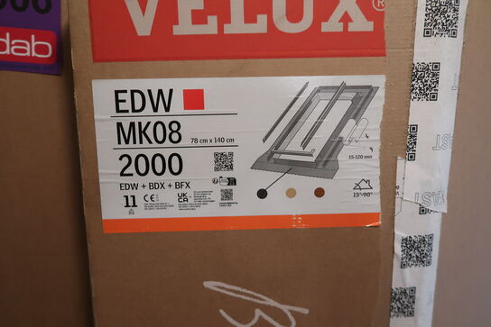 6 stk. Velux produkter 