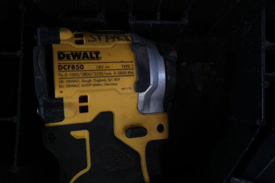 Dewalt akku kombokit DCF850 & DCD805