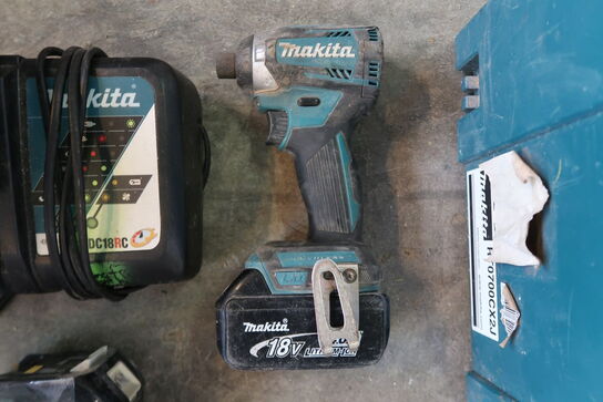 Akku skruemaskine, Makita DTD154