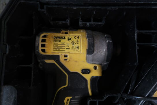 Dewalt akku kombokit DCF809 & DCD800