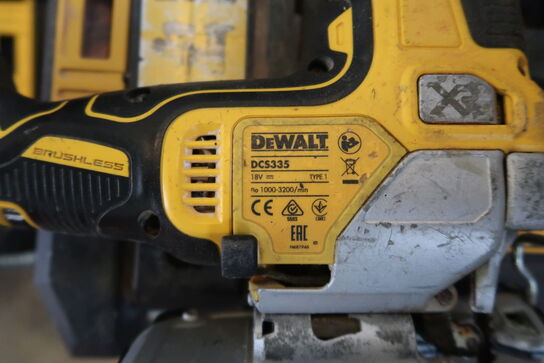 Akku stivsav, DeWalt DCS335