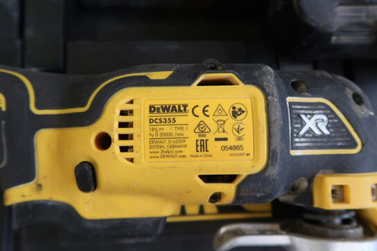 Akku multicutter, DeWalt DCS355