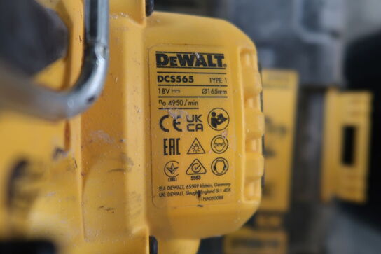 Akku rundsav, DeWalt DCS565