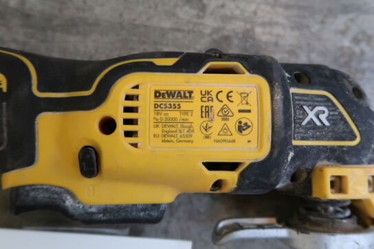 Akku multicutter, DeWalt DCS355