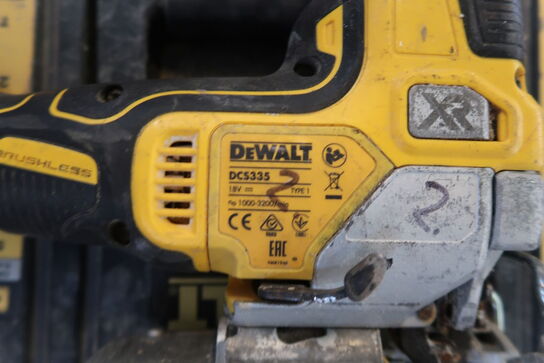 Akku stivsav, DeWalt DCS335