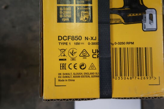 Dewalt DCF850N-XJ Slagskruetrækker 18V