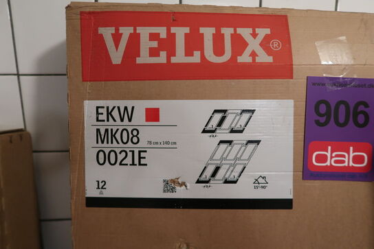 6 stk. Velux produkter 