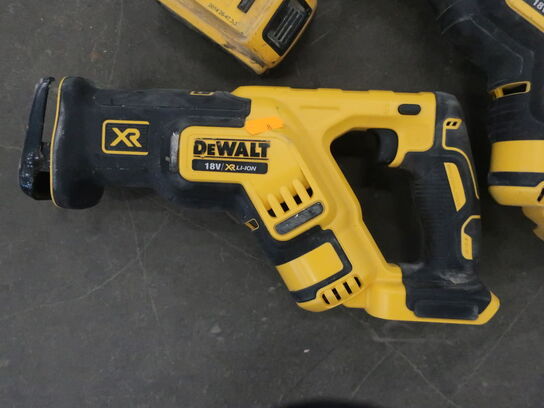 Bajonetsave DEWALT 18V DCS367 (2 stk.) inkl. batteri