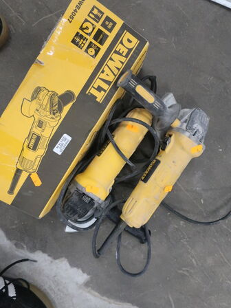 Vinkelslibere DEWALT 220V DWE4057 (3 stk.)