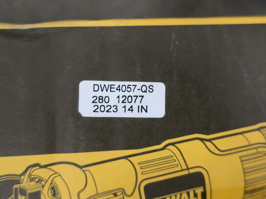 Vinkelslibere DEWALT 220V DWE4057 (3 stk.)