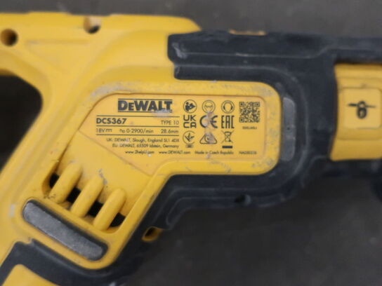 Bajonetsave DEWALT 18V DCS367 (2 stk.) inkl. batteri