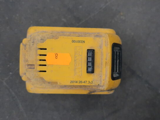 Bajonetsave DEWALT 18V DCS367 (2 stk.) inkl. batteri