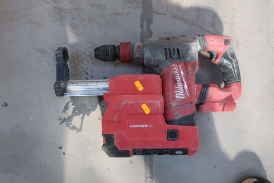 Borehammer med støvsuger MILWAUKEE M18 CHPX med Hammervac