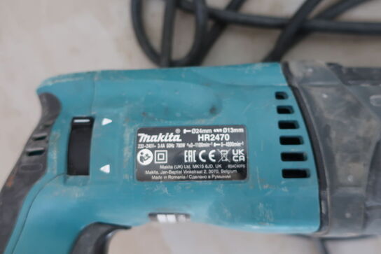 2 stk. borehammer MAKITA HR2470 og HP2051