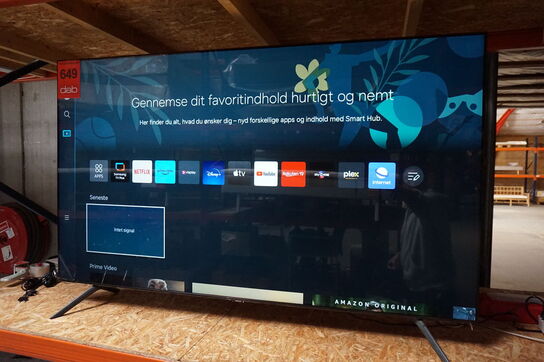 Samsung UHD 70" 4K Smart TV med Tizen Smart TV og Cloudgaming