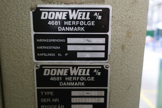 Hydraulisk kantpresse DONEWELL 50-2500