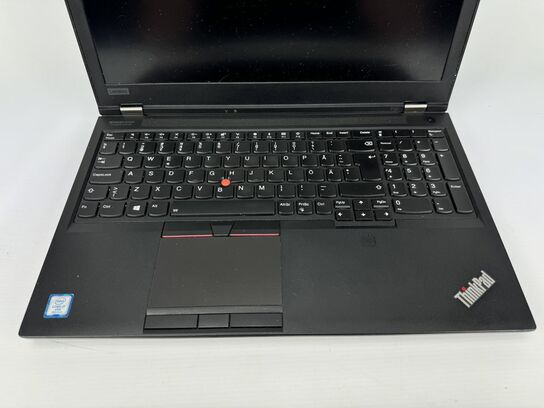 Lenovo ThinkPad P53 i7-9850H 15", 32GB RAM, 1 TB SSD.