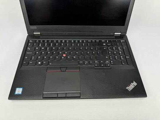 Lenovo ThinkPad P52 i7-8850H 15", 32GB RAM, 512 GB SSD.