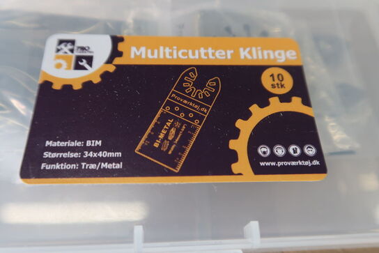 500 stk. Klinger til multicutter 34mm Bi-metal