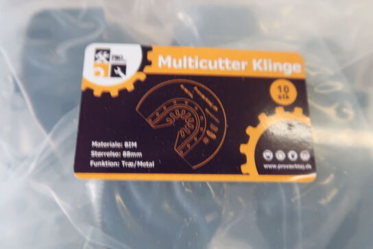 200 stk. Klinger til multicutter 88mm Bi-metal