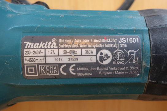 Elektrisk pladesaks MAKITA JS1601