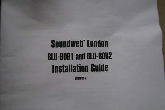 BSS Soundweb London BLU-BOB