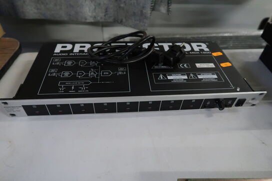 Limiter 8 kanaler BEHRINGER Protector MDX 1800