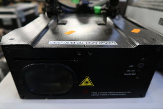 Laser-effekt LASERWORLD CS-2000 Green