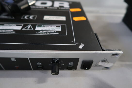 Limiter 8 kanaler BEHRINGER Protector MDX 1800