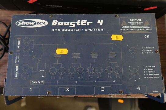 DMX-splitter SHOWTEC Booster 4