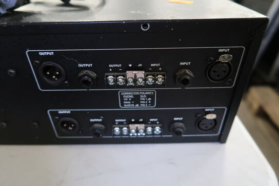 Equalizer/limiter 2x31 bånd DBX 2231