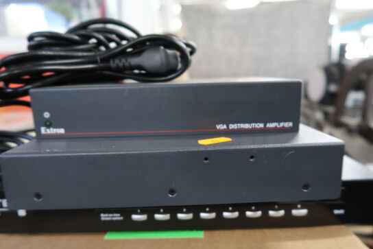 6 stk. Videoswitchere/splittere ANALOG WAY, EXTRON m.fl.