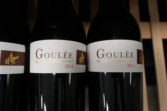 3 stk. Rødvin COS D'ESTOURNEL Goulée 2014