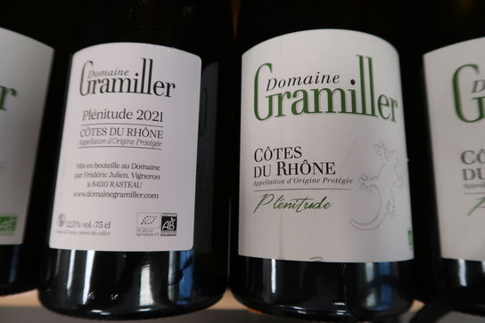 6 stk. Hvidvin DOMAINE GRAMILLER ôtes du rhône 2021