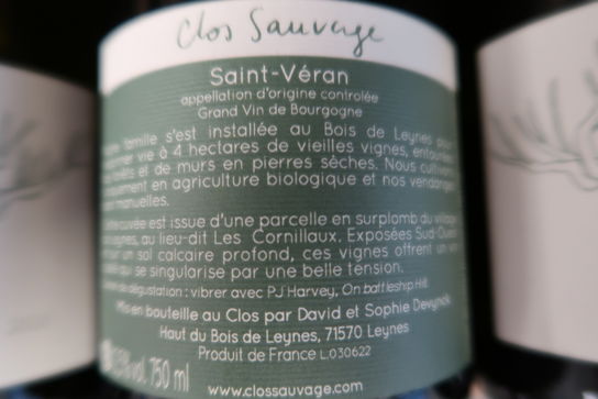 7 stk. Hvidvin CLOS SAUVAGE Saint-Véran Canopée 2021