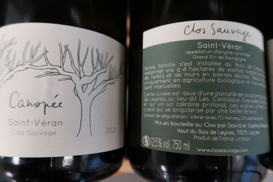 7 stk. Hvidvin CLOS SAUVAGE Saint-Véran Canopée 2021