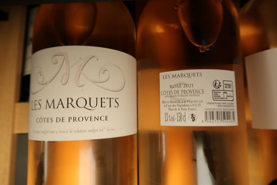 3 stk. Magnum rosevin LES MARQUETS Rosé 2021