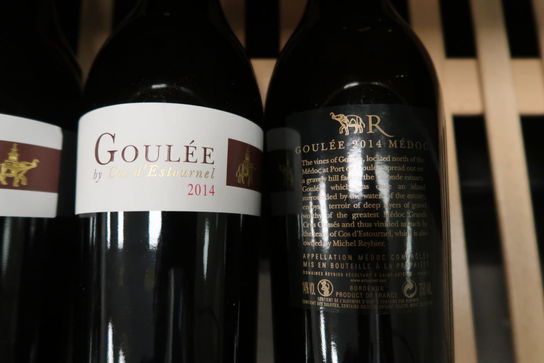 3 stk. Rødvin COS D'ESTOURNEL Goulée 2014