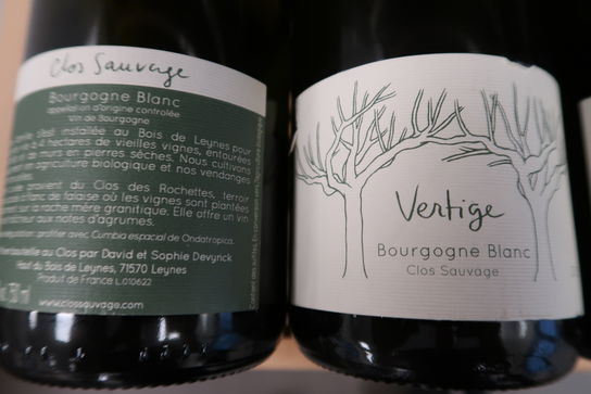 7 stk. Hvidvin CLOS SAUVAGE Bourgogne blanc Vertige 2021