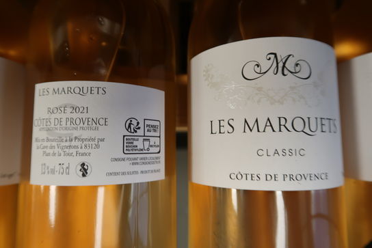 14 stk. Rosévin LES MARQUETS - Se beskrivelse