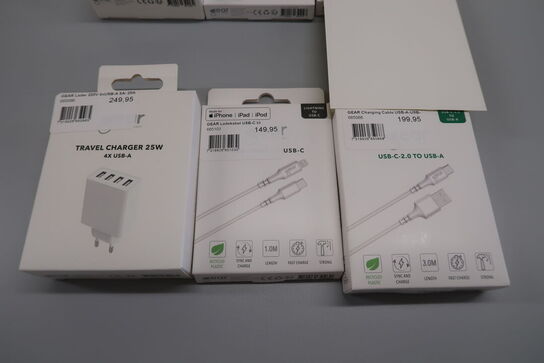 Oplader sæt USB til Lightning