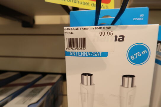 17 pk. Hama Antenna kabler