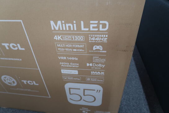 TCL 55" Fladskærms TV 55C805 LED 4K