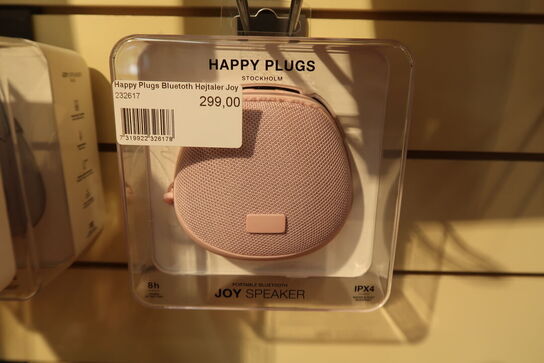 2 stk. Happy Plugs Joy bærbar højttaler (pink)