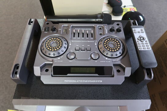 Sogo Torre Coluna DJ ALT-SS-8735 Black