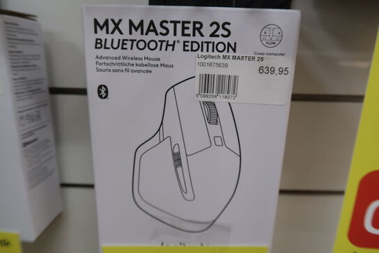 Logitech MX Master 2S - Mus - laser - 7 knapper - trådløs