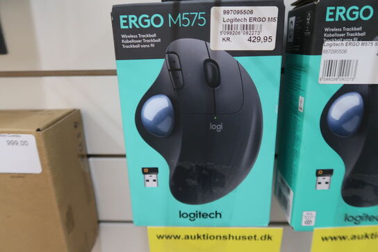 Logitech® | ERGO M575 - Styrebold  trådløs Bluetooth