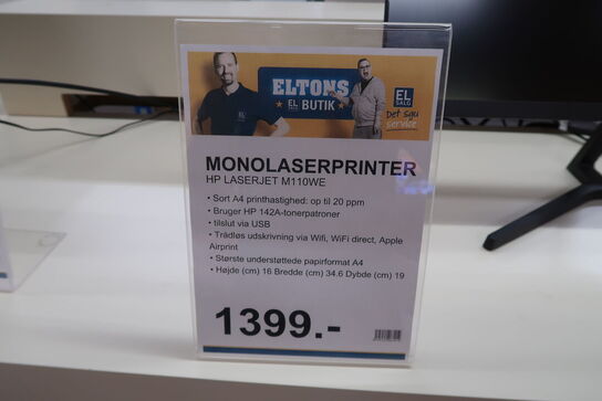 HP LaserJet M110we - printer 