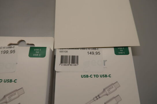 Oplader sæt USB-C til USB-C