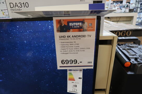 Panasonic 55" Fladskærms TV TX 55LX670E LED 4K